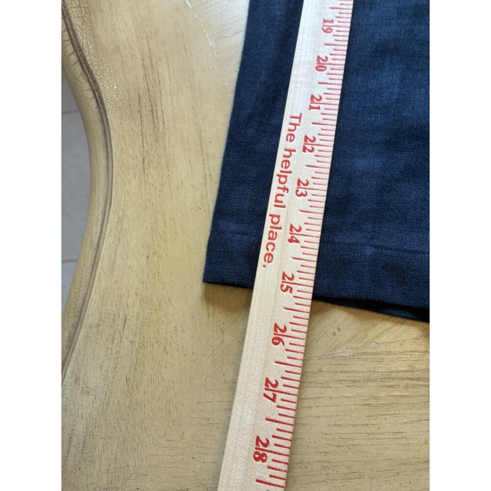 VTG LL Bean LINEN Jacket Men 42 Reg Field Safari Chore Coat Blazer Elbow Patches - Picture 16 of 16